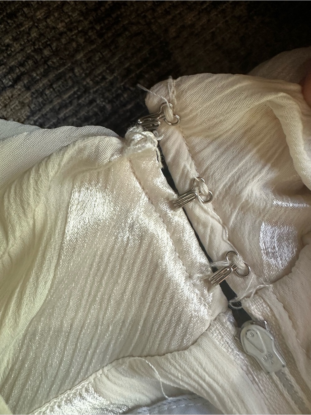 Vintage Just In Thyme LTD Cream Turtleneck Neck Long Sleeve Elastic Waist Dress - Picture 8 of 8